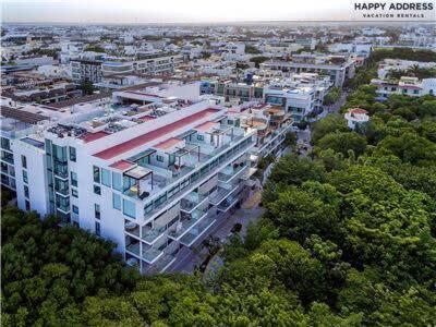 Trendy 1 Bedroom Apartment In Cruz Con Mar Brand New Building 신데 델 카르멘 외부 사진