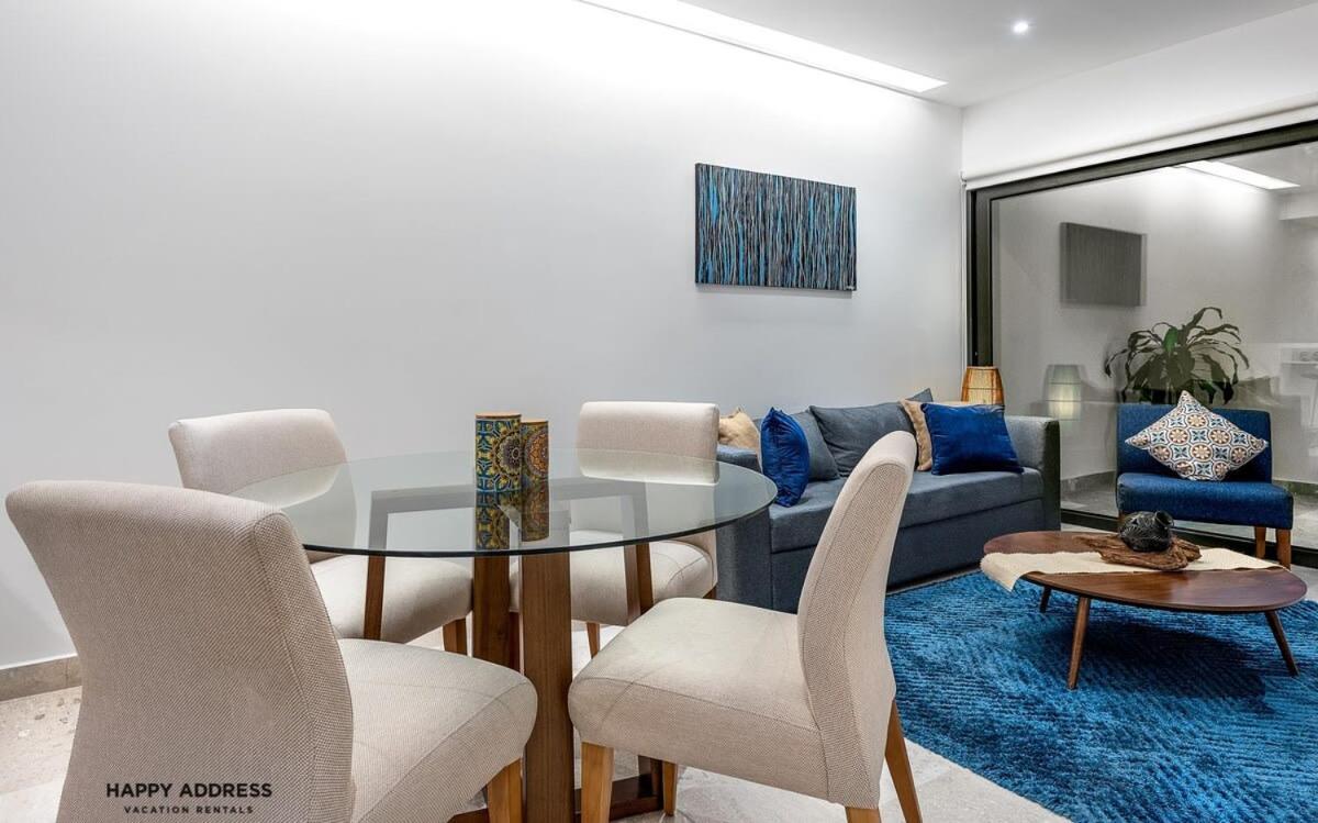 Trendy 1 Bedroom Apartment In Cruz Con Mar Brand New Building 신데 델 카르멘 외부 사진