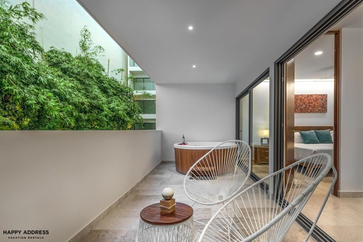 Trendy 1 Bedroom Apartment In Cruz Con Mar Brand New Building 신데 델 카르멘 외부 사진